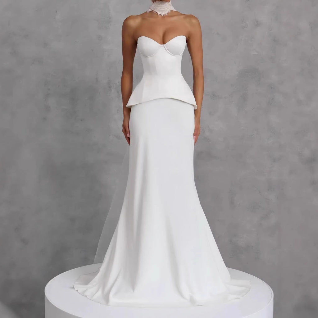 Off-Shoulder Mermaid Evening Dress