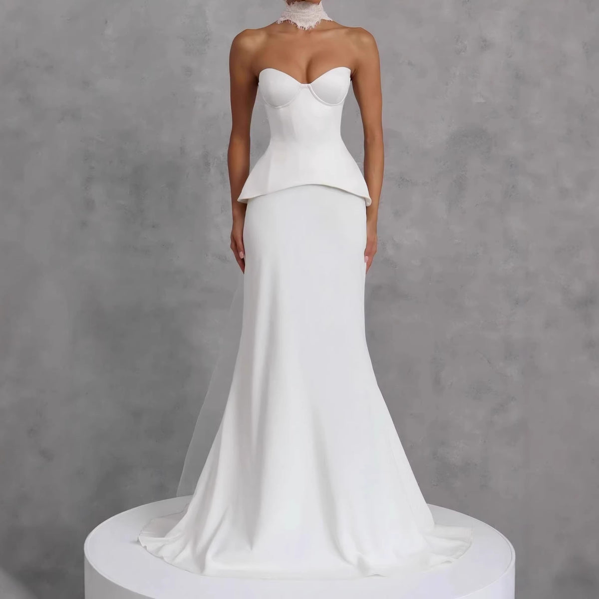 Off-Shoulder Mermaid Evening Dress
