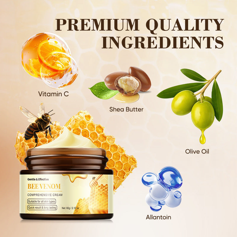 Bee venom hydrating and moisturizing
