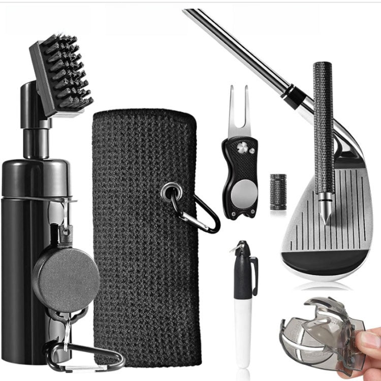 Golf club cleaning bottle brush