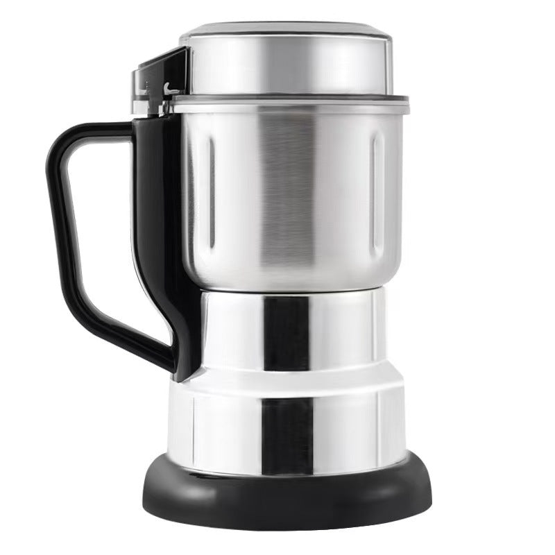 Home-use coffee bean, grain, and spice grinder
