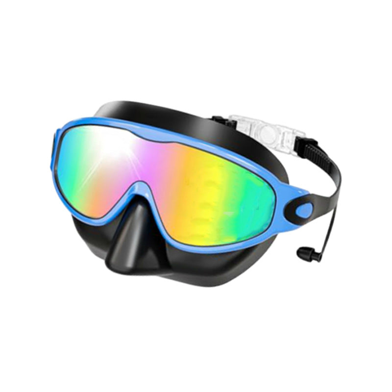 Childrens Anti-Fog Swimming Goggles with Nose Cover