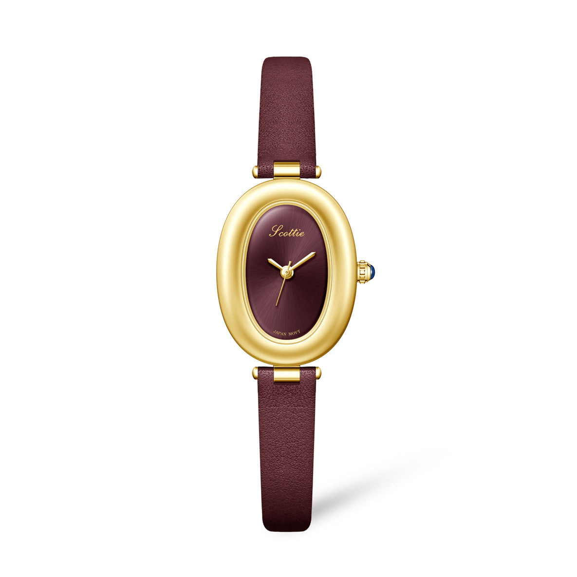 Oval Retro Quartz Watch for Women