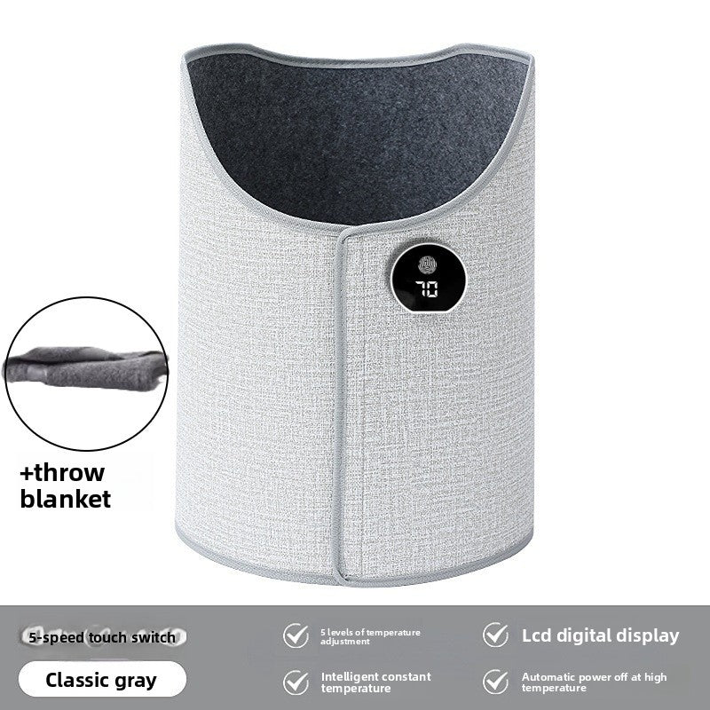 Electric Foot Warmer Desk Heater Pad with Touch Control