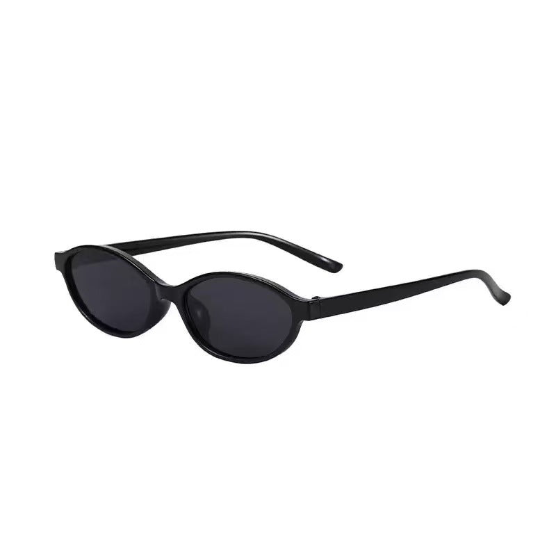 Small-frame oval sunglasses