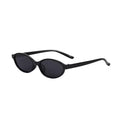 Small-frame oval sunglasses