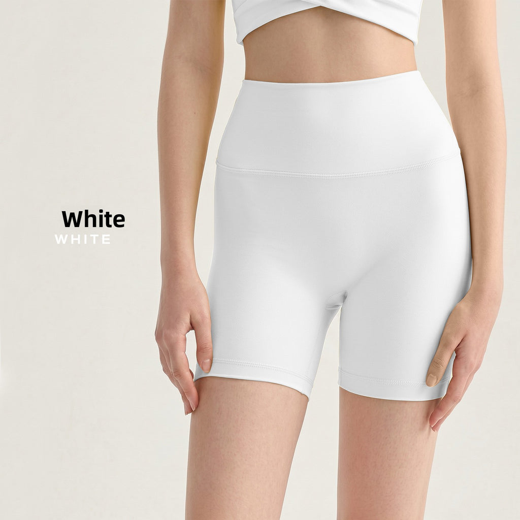 High-Waisted Seamless Yoga Shorts