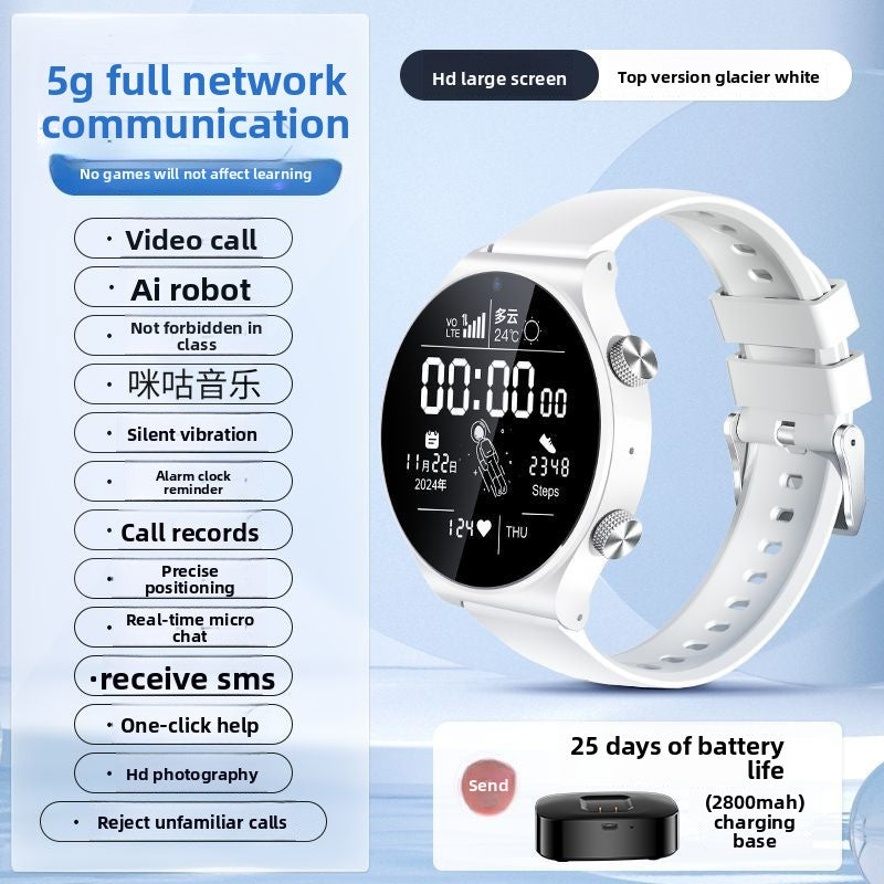 Waterproof smartwatch with card-inserting positioning