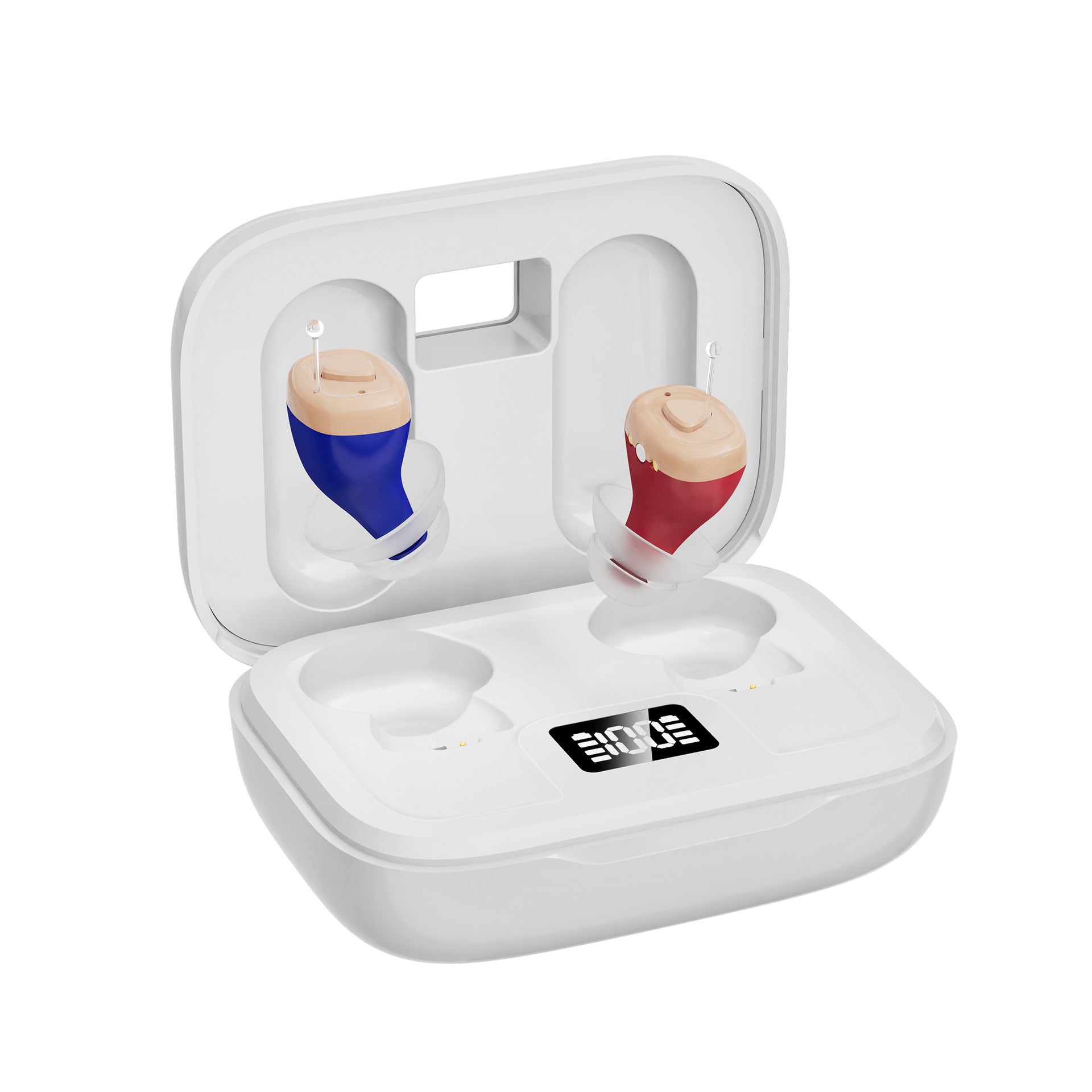 Digital Hearing Aids with Charging Case