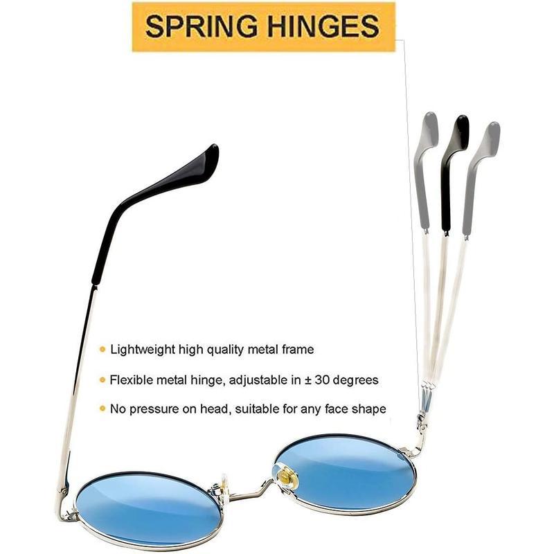 Retro Heart-Shaped Polarized Sunglasses UV Protection