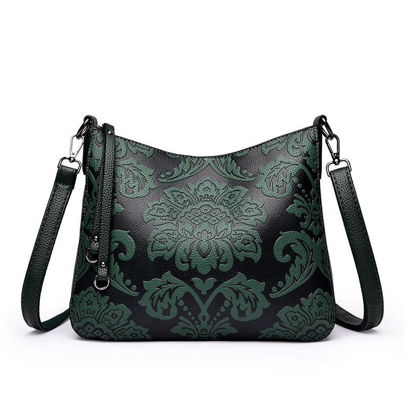 PU leather shoulder bag