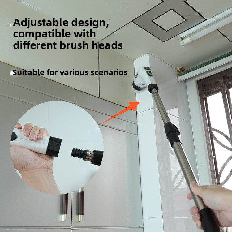 Electric Cleaning Brush with Multiple Attachments