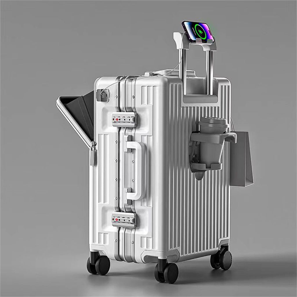 Multifunctional Front Open PC Suitcase