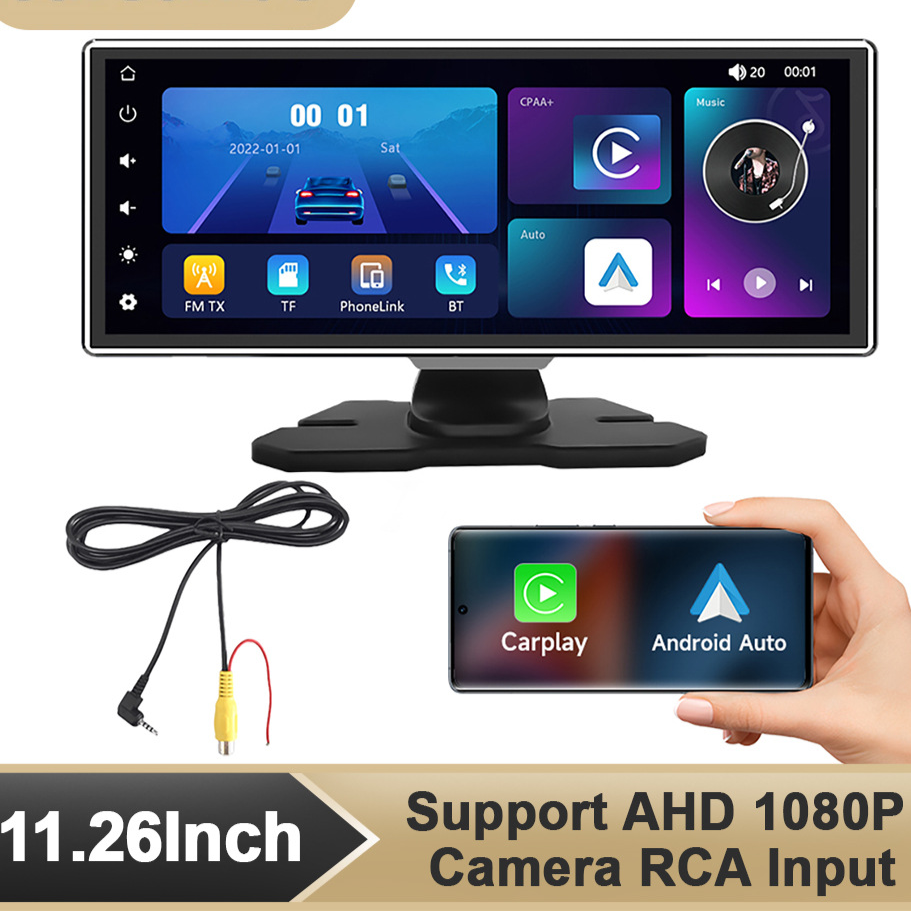 Portable Carplay Touch Screen Navigation Display