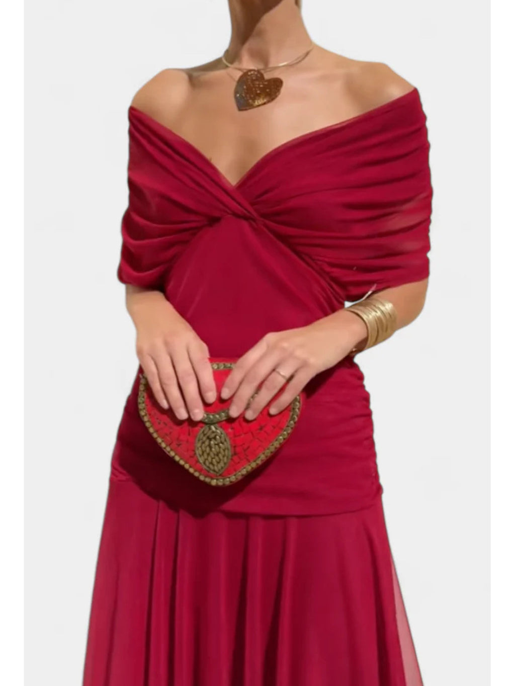 New spring/summer lace printed strapless dress