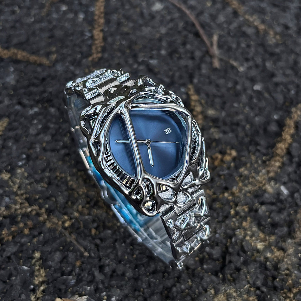 Men's Y2K Spider Web Design Quartz Watch