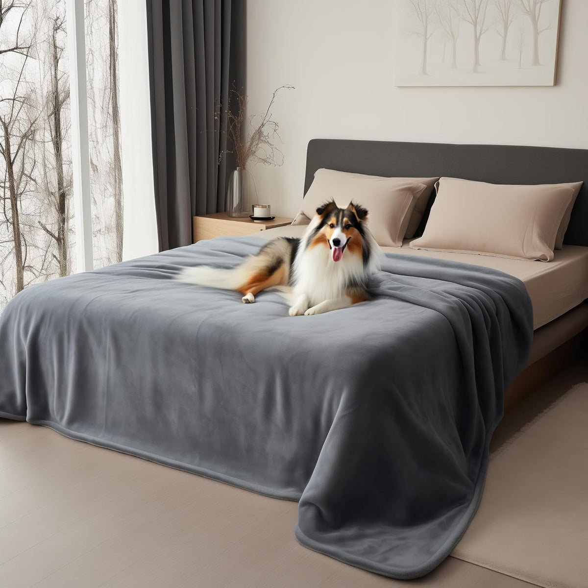 Waterproof Flannel Pet Blanket