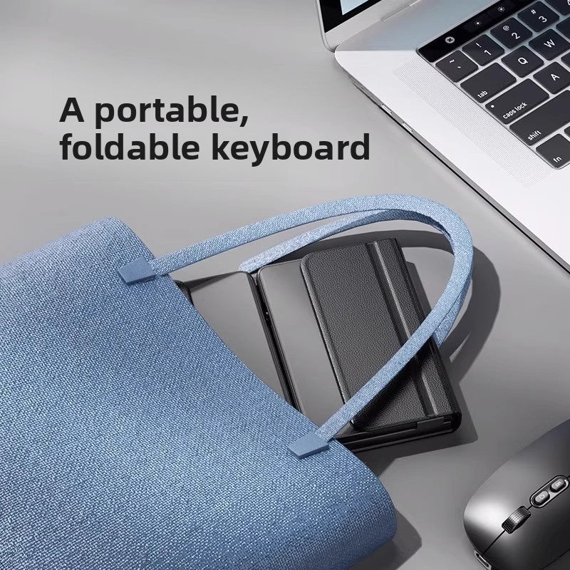 Wireless Folding Bluetooth Keyboard with Touchpad
