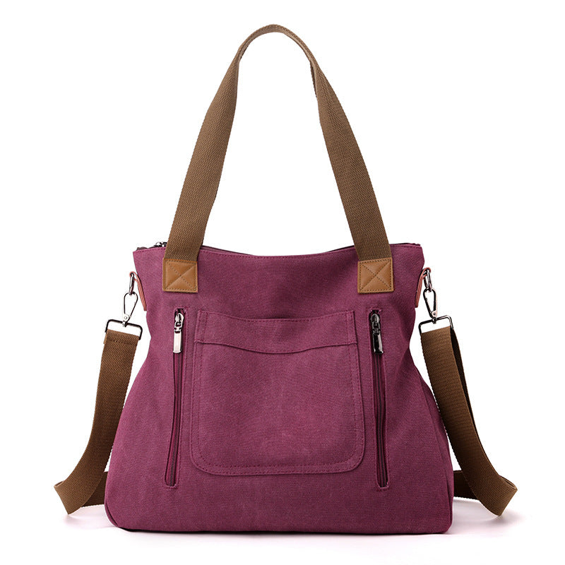 Canvas Women Tote Shoulder Bag