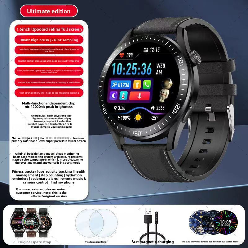 GT8 Smartwatch with Heart Rate Monitoring