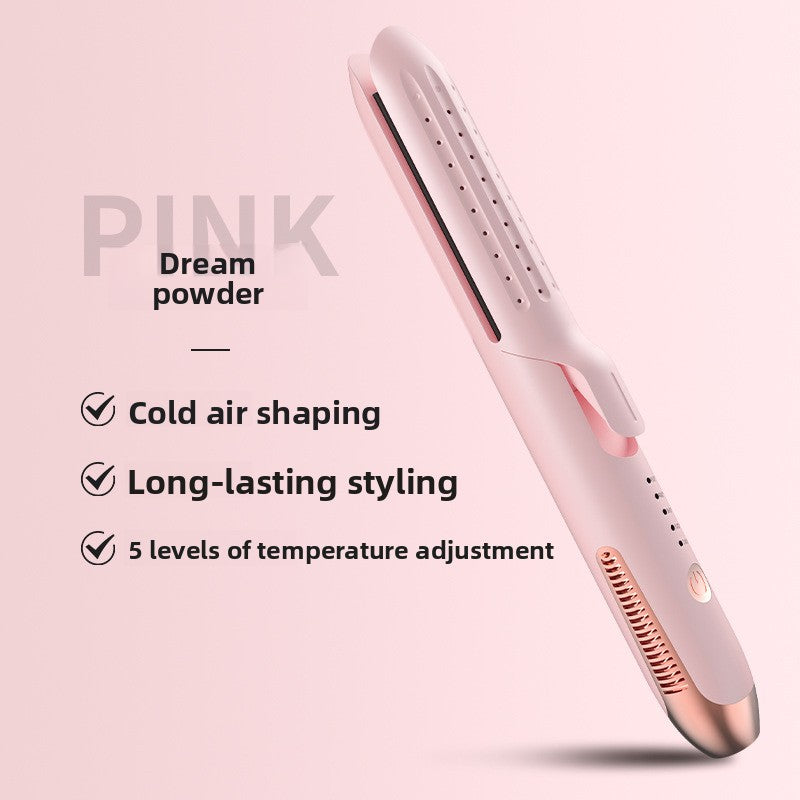 Dual-Purpose Hair Straightener and Curling Iron