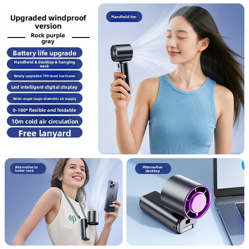 Refrigeration handheld small fan