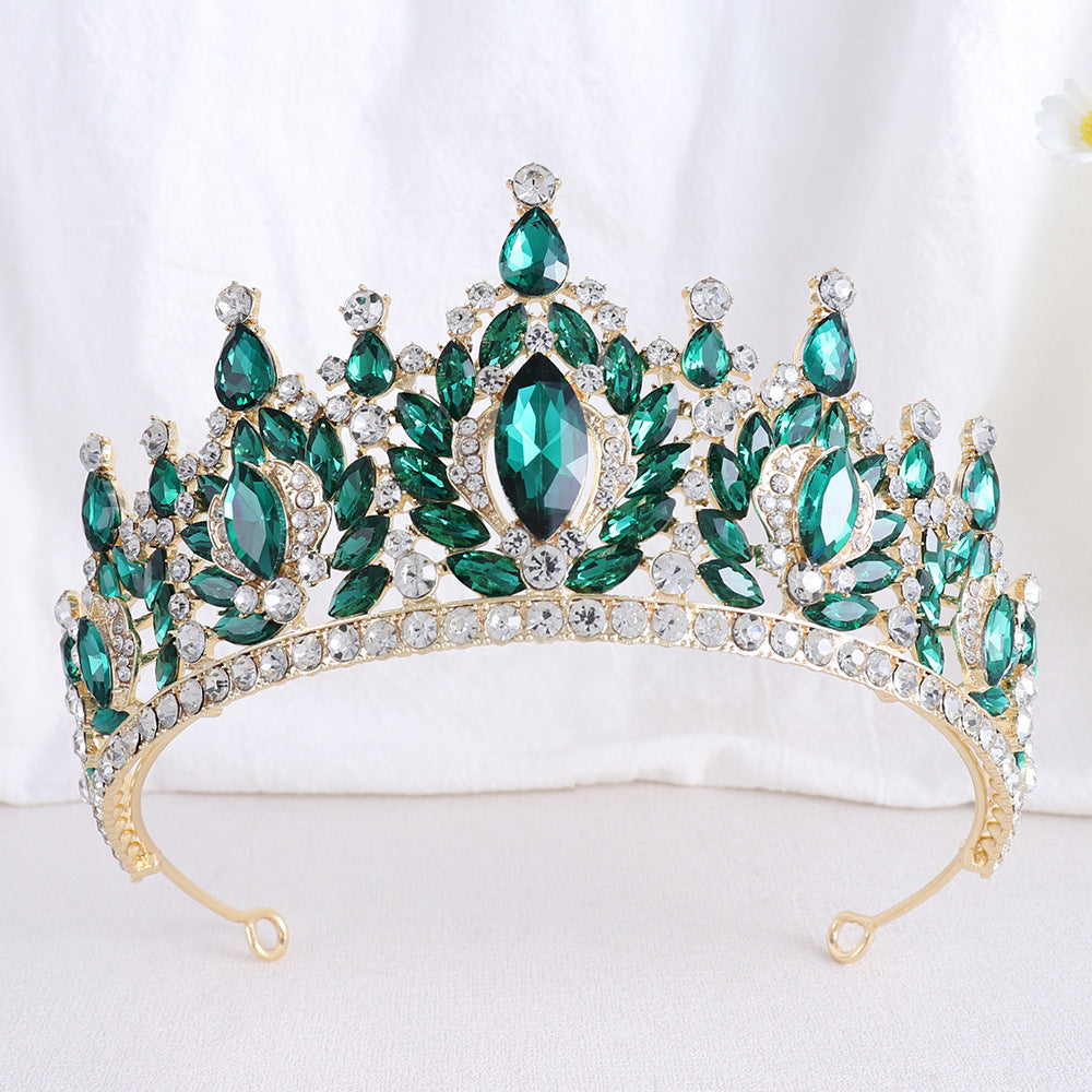 European Style Rhinestone Wedding Bride Crown