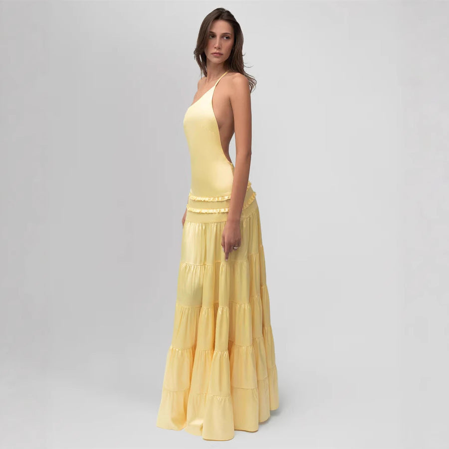 Backless Sleeveless Long Dress