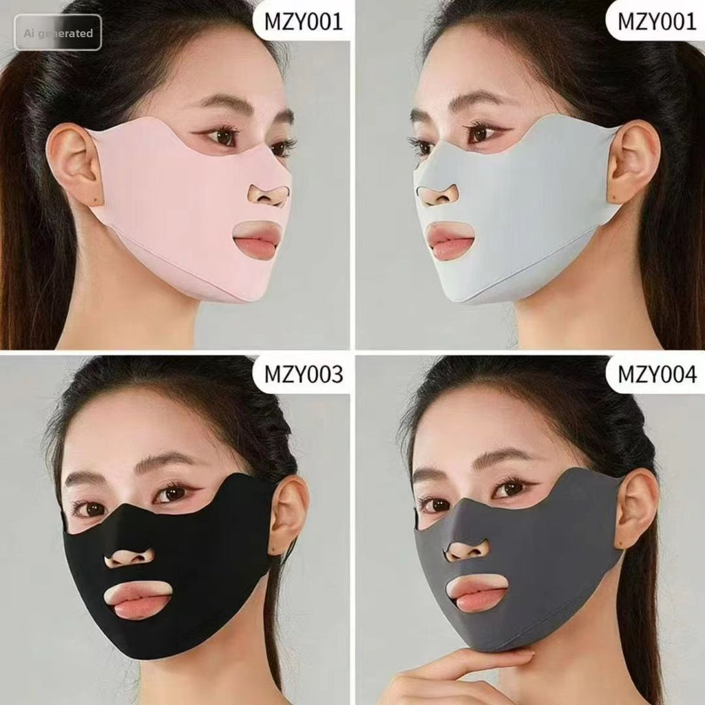 Ice Silk Protective Face Mask with UV Defense