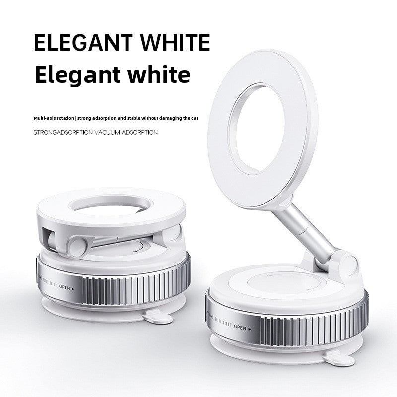 Magnetic rotatable phone holder