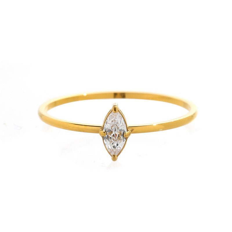 Vintage Marquise Diamond Stackable Ring