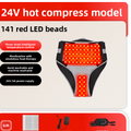 Red light physiotherapy electric heating belt vertebral lumbar disc
