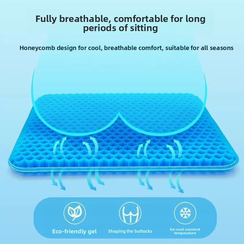 honeycomb gel seat cushion