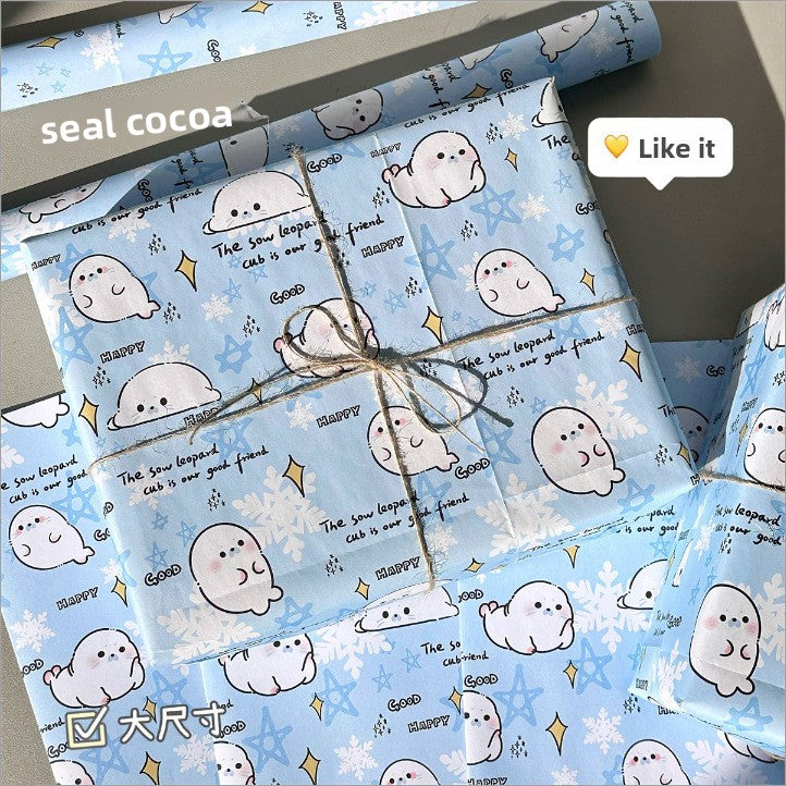 gift wrapping paper