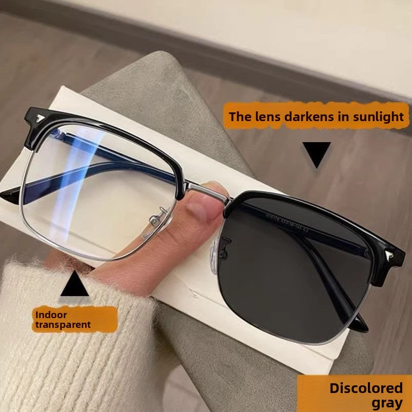 Photochromic Eyeglasses for Men with Stylish Frames