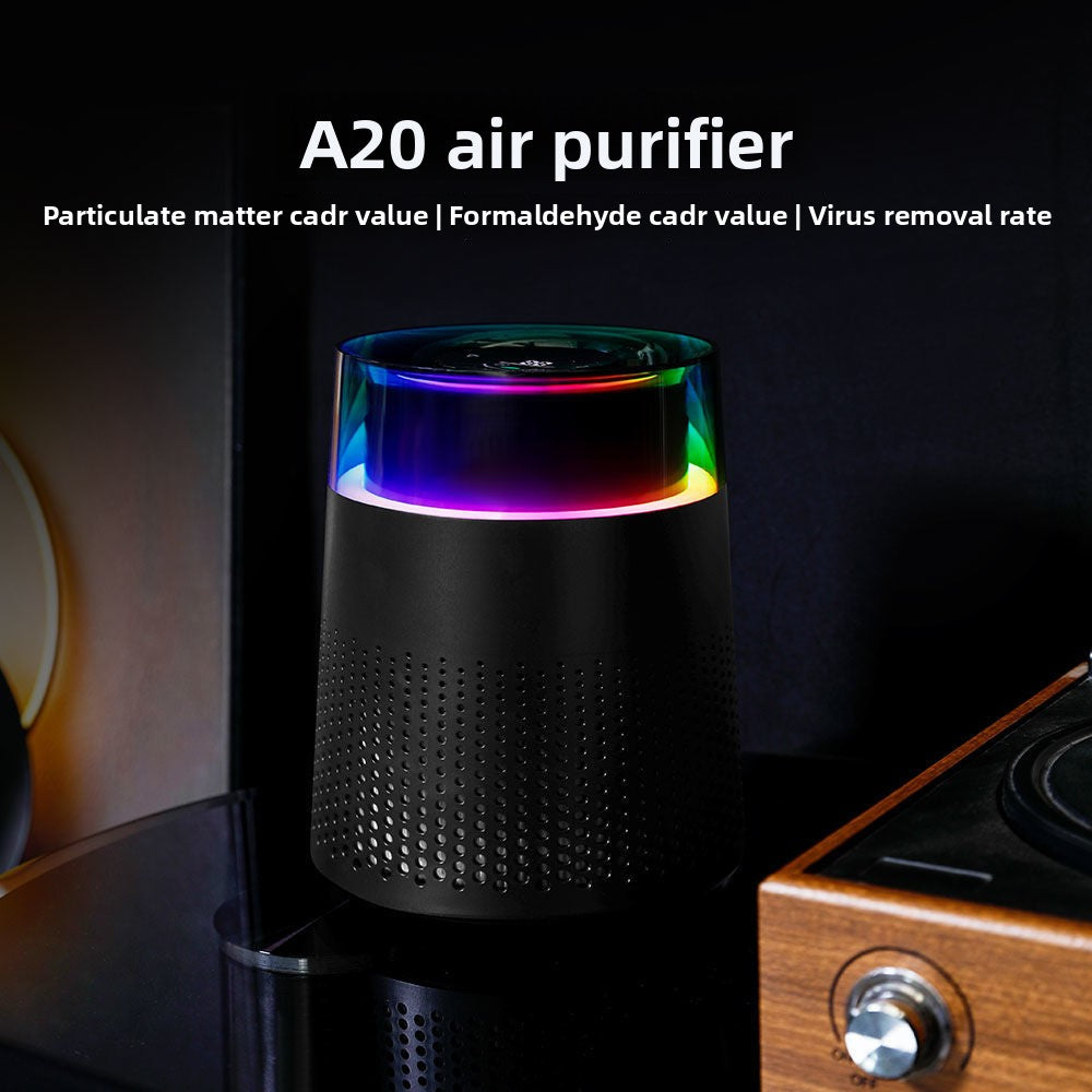 Desktop Air Purifier with Negative Ion Technology