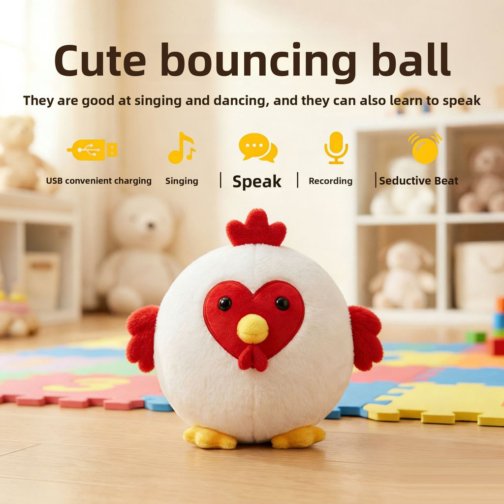 Rechargeable Talking Singing Jumping Animal Toy