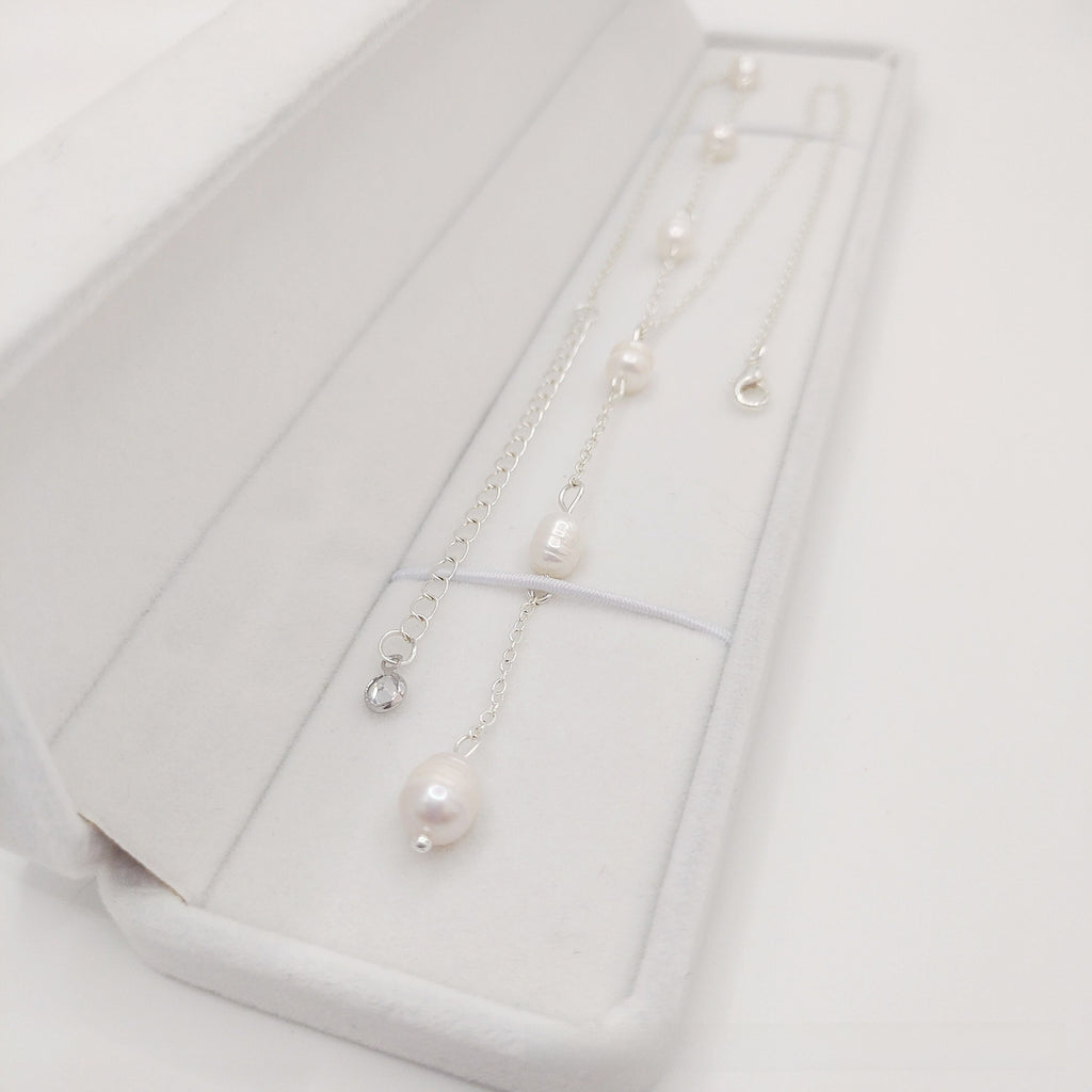 Pearl Geometry Necklace
