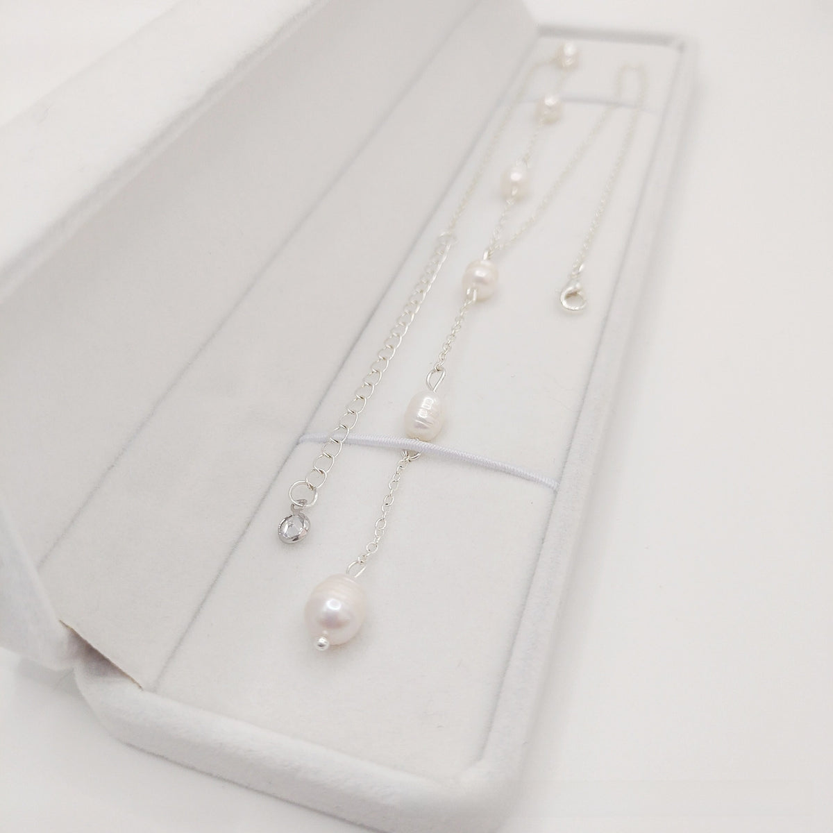 Pearl Geometry Necklace