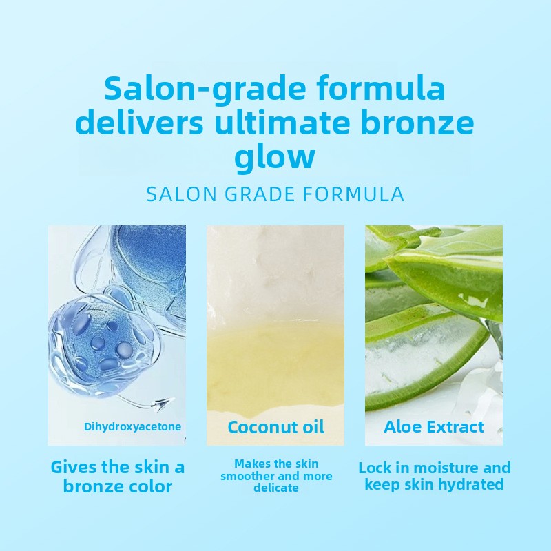 Self Tanning Foam Bronze Wheat Color