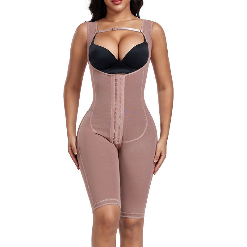 Ladies' full-body shaping and buttock lifting fitness garment