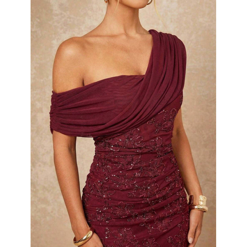 Vintage Elegant Sleeveless Long Dress