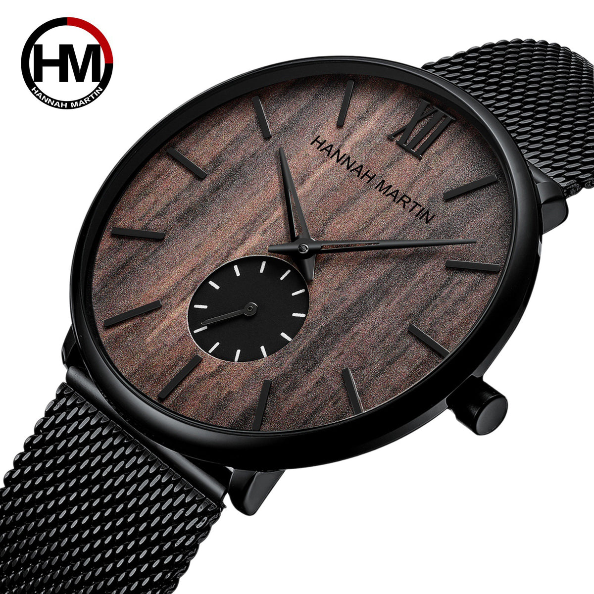 Men's Natural Wood Dial Quartz Watch