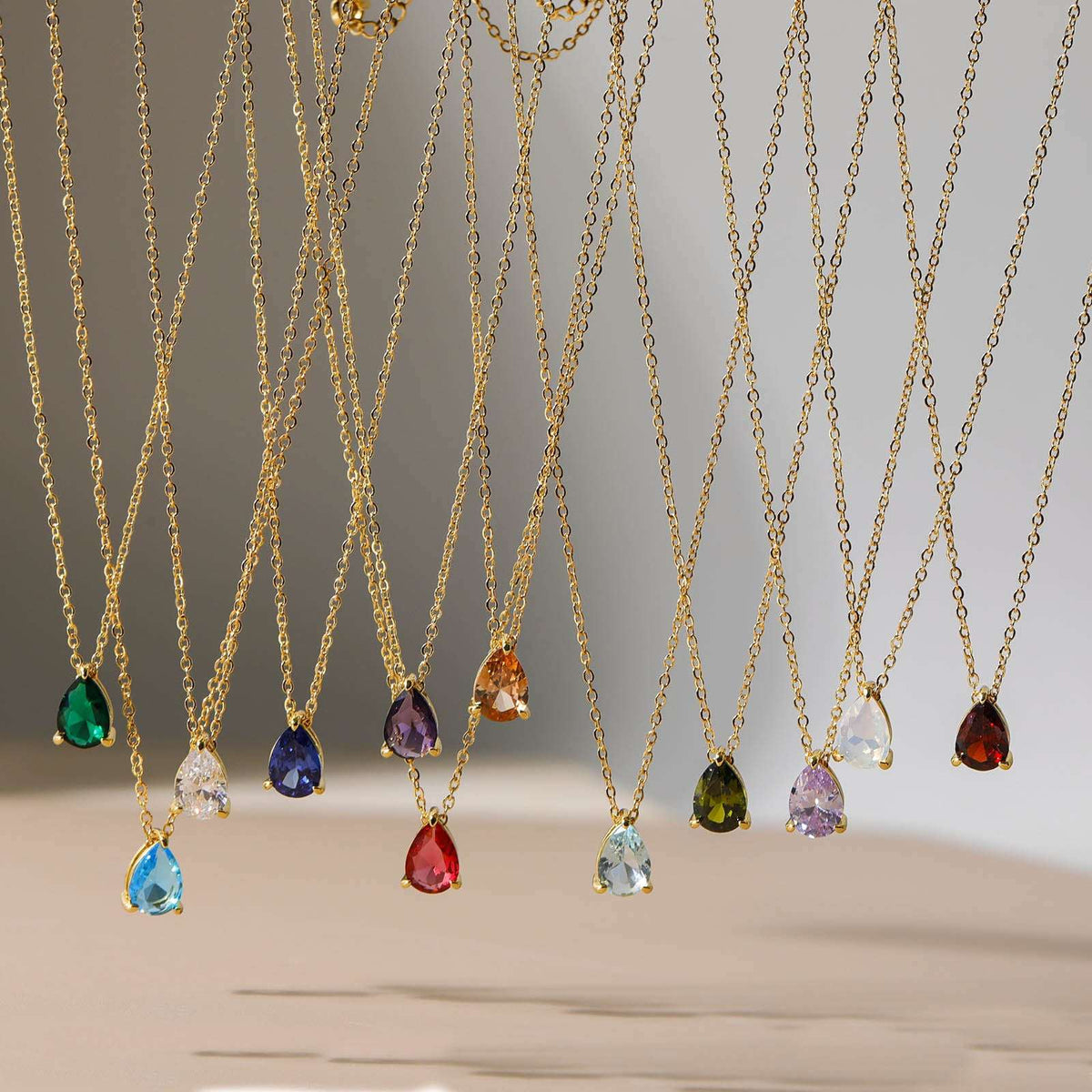 zircon necklace