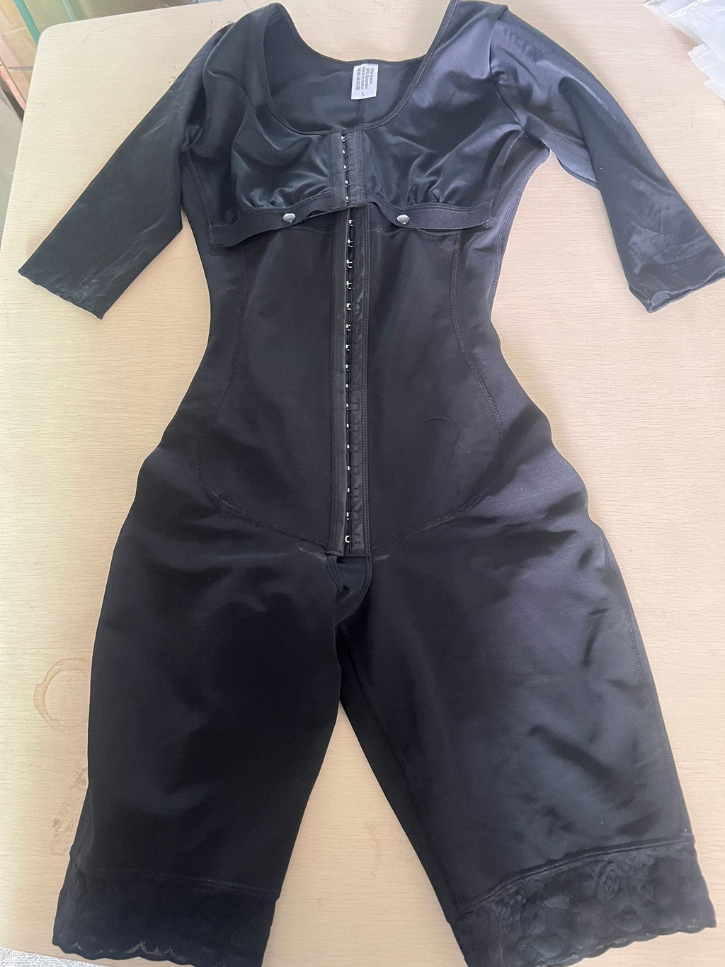 Women?s Long Sleeve One-Piece Body Shaper Firm Control Bodysuit
