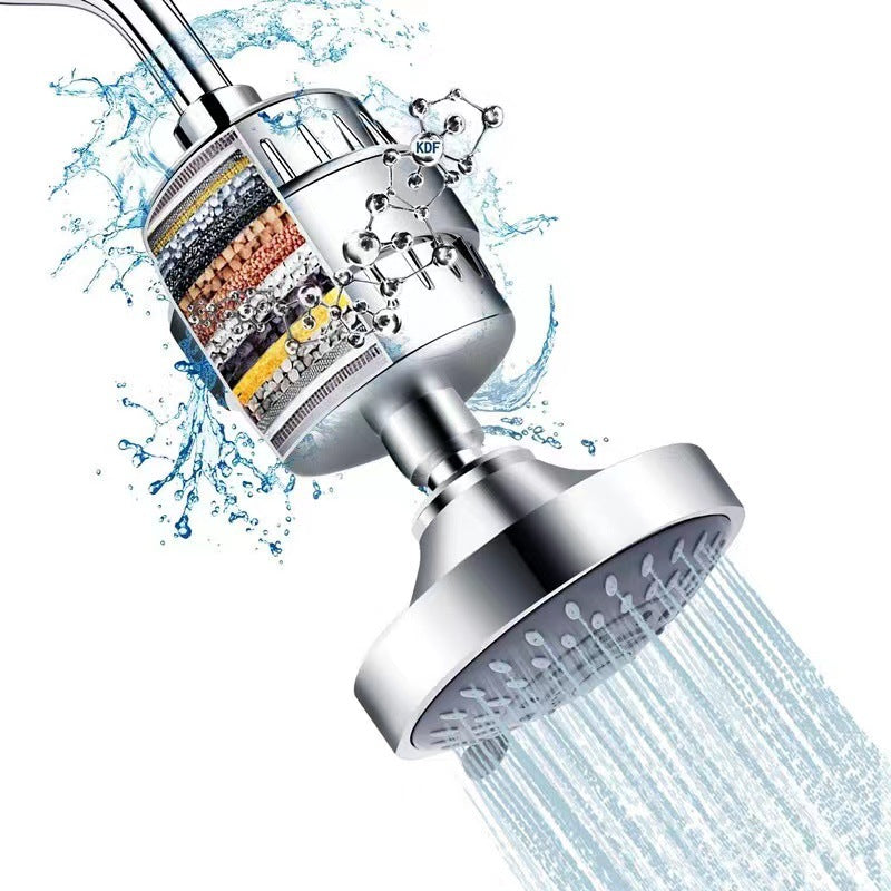 Showerhead set with filter