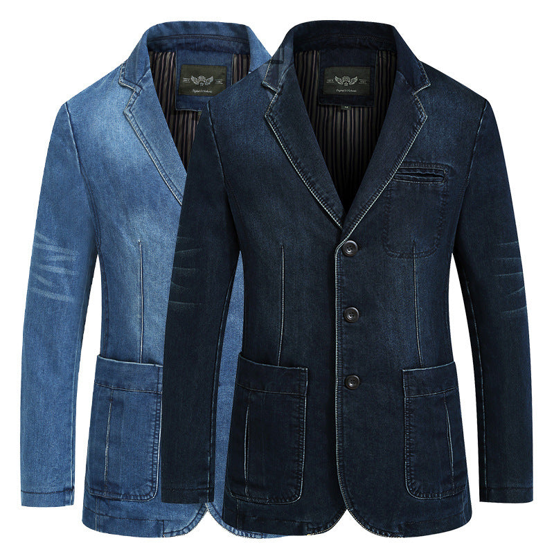 Mens Casual Denim Jacket
