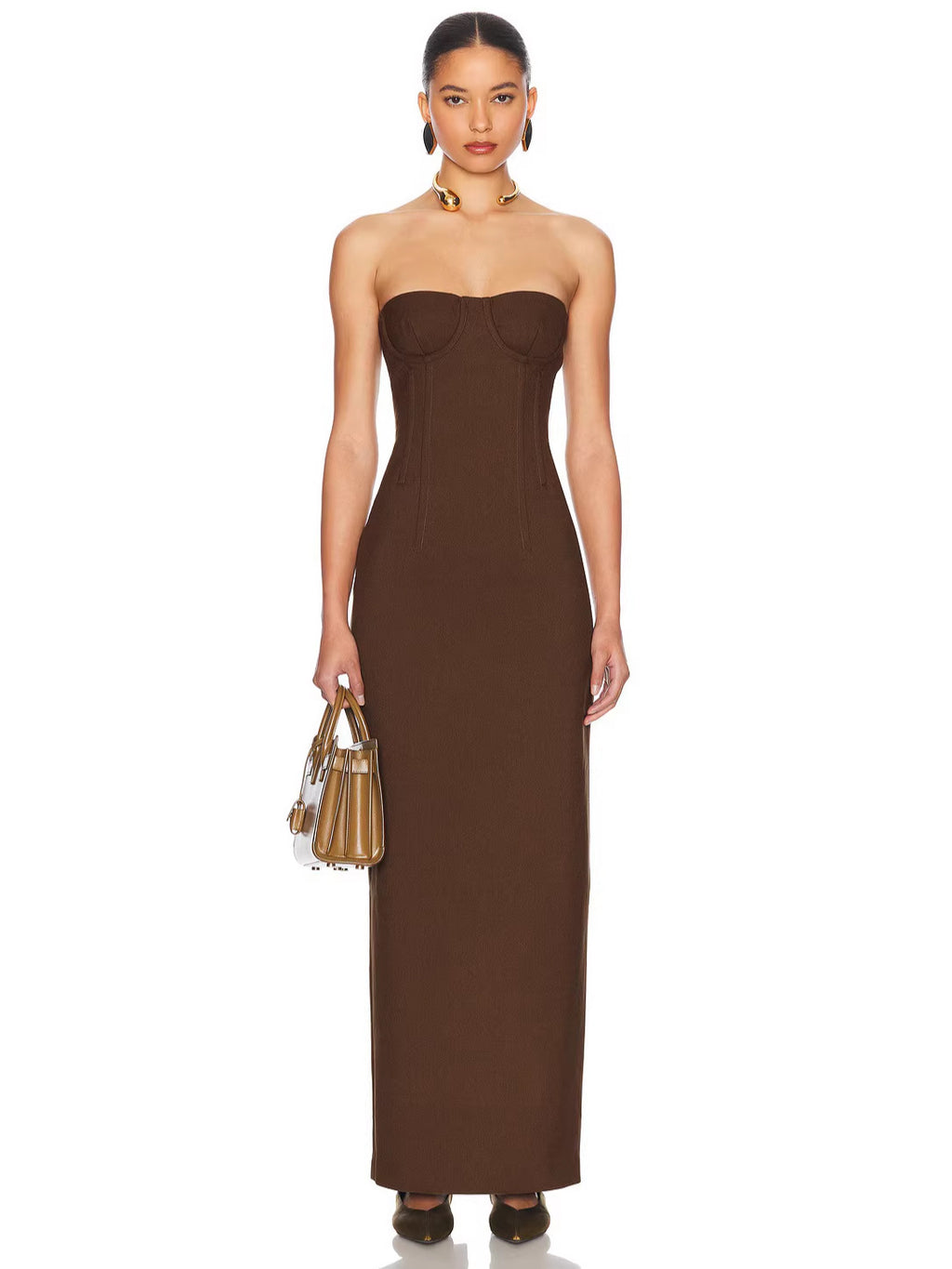Womens Sleeveless Backless Stretch Dress
