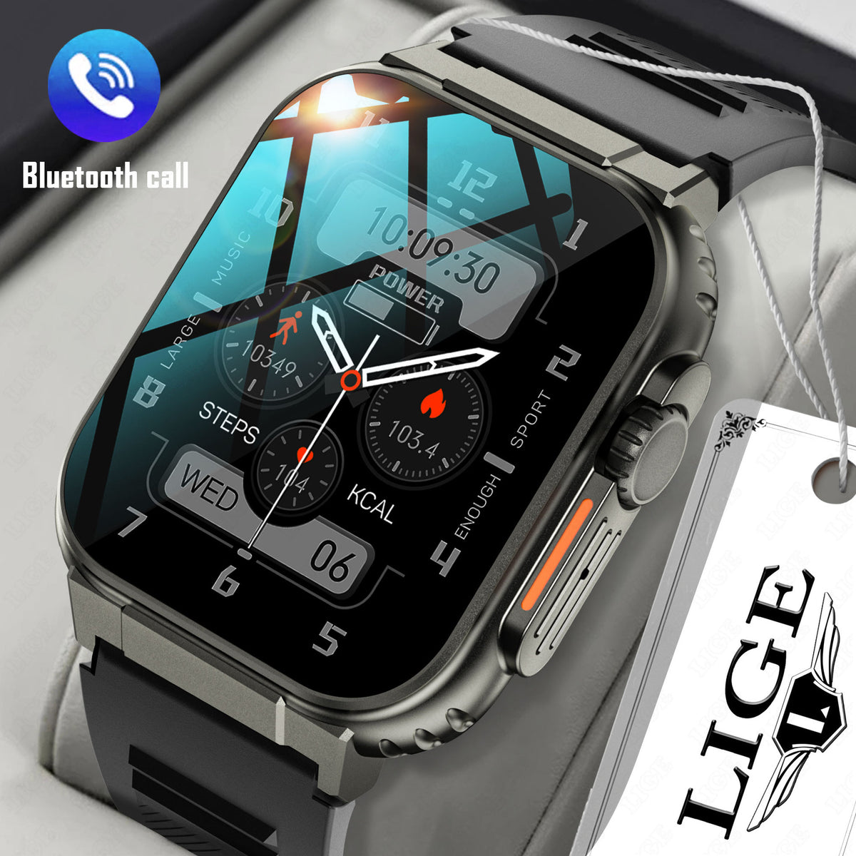 Multi-function Smart Watch with Health Monitoring