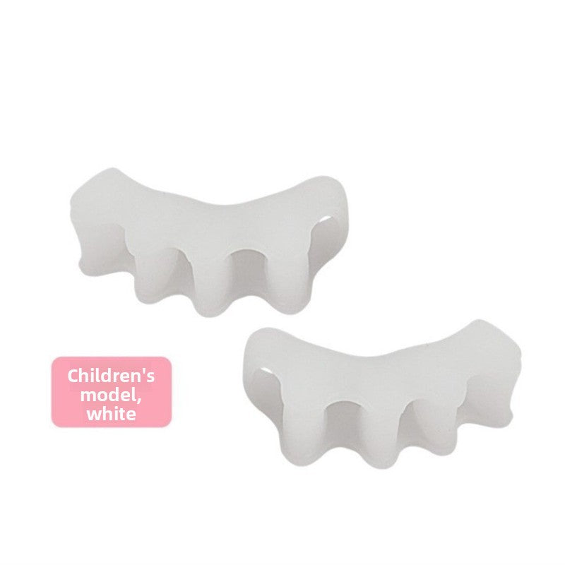 Silicone toe separators